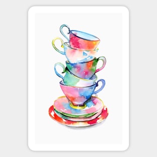 Cosmic tea party Sticker